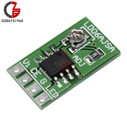 Panneau de commande PWM TTL pour bande lumineuse LED bras AVR DC 2 V-6V Module pilote LED 30-1500ma à courant Constant, 3.3V 3.7V 5V ► Photo 1/6