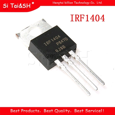Lot de 10 pièces de Transistor TO-220, IRF1404 IRF1405 IRF1407 IRF2807 IRF3710 LM317T IRF3205 TO220 IRF1404PBF IRF1405PBF IRF1407PBF IRF3205PBF ► Photo 1/5