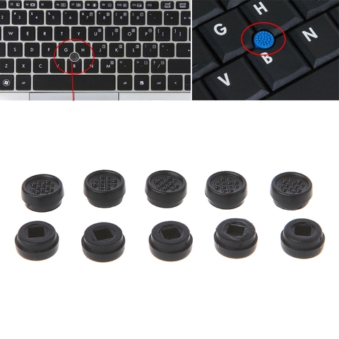 10 pièces Trackpoint pointeur souris bâton Point capuchon pour clavier d'ordinateur portable DELL ► Photo 1/5