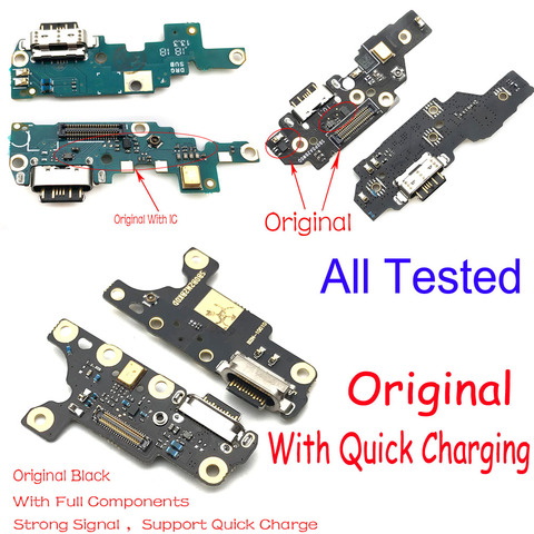 Connecteur de Port de chargement USB Original Dock Flex Cable, pièces de rechange pour Nokia 3 3.2 6 7.1 7.2 5.1 5.3 Plus 6.1 Plus 7 Plus 8.1 ► Photo 1/4