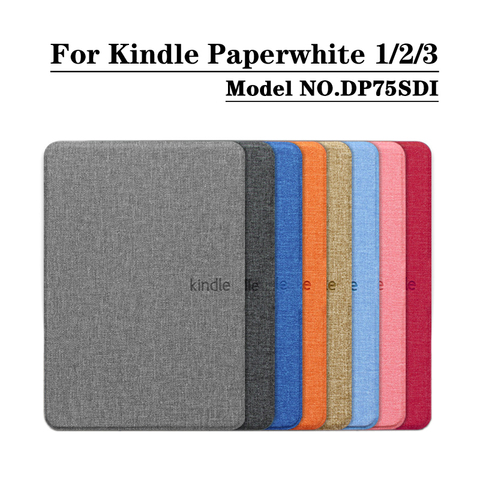 Coque de protection magnétique pour Amazon Kindle Paperwhite 1 2 3 DP75SDI, 5e, 6e, 7e génération, veille automatique, 2015, 2017 ► Photo 1/6