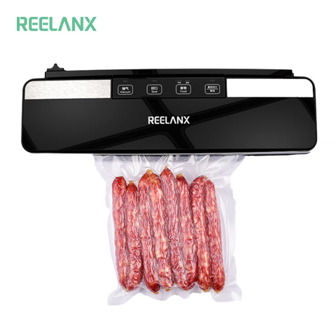 REELANX – Machine à emballer automatique pour aliments, Machine à emballer sous-vide, découpeur intégré Lite V2, 10 sacs gratuits, meilleur emballage sous vide pour la cuisine, 220V ► Photo 1/6