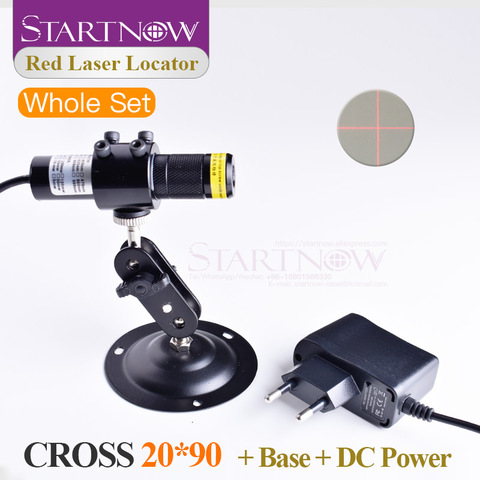 Ensemble 20*90 660nm 100mw faisceau rouge croix Laser localisateur pour Machine à broder positionneur mesure imprimante Diode Laser Module ► Photo 1/6