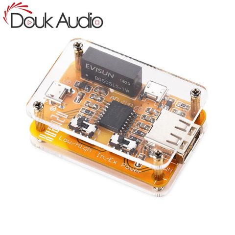 Douk Audio ADuM4160 USB vers USB Module d'isolateur Audio éliminateur de bruit Protection d'isolateur industriel 1500V Module numérique ► Photo 1/6