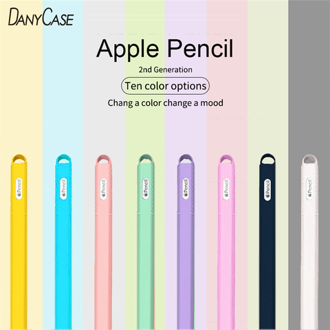 Étui à crayons en Silicone souple, étui à crayon de cuir pour iPad, écran tactile, 2 Gen, accessoires pour iPad ► Photo 1/6