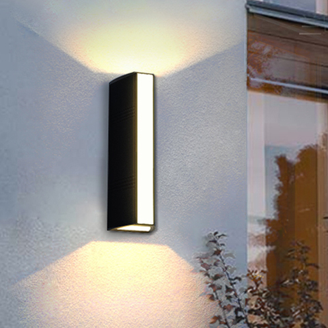 Applique murale LED imperméable conforme à la norme IP65, éclairage d'extérieur, luminaire décoratif d'intérieur, idéal pour un jardin, une villa ou un balcon ► Photo 1/5