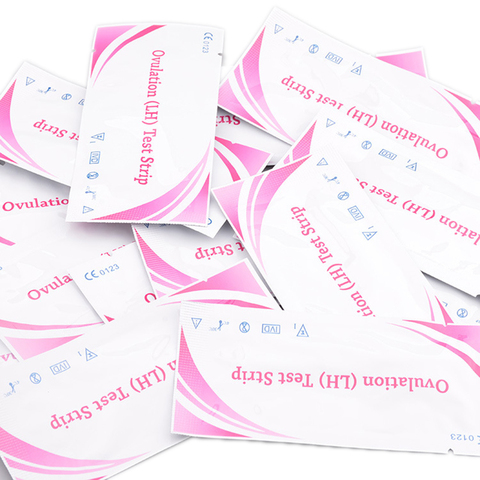 LH – bandelettes pour Test d'ovulation ou de fertilité, 30 pièces, Test de flux moyen d'urine avec tasse Prueva ► Photo 1/5