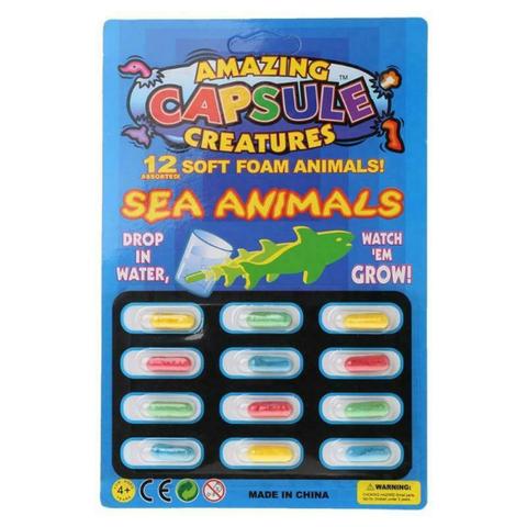 Capsules de croissance pratiques pour enfants, 1 pièce, jouets éducatifs amusants, plus grandes dans l'eau, cadeau de noël, couleur aléatoire ► Photo 1/6