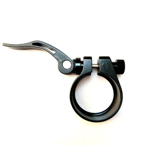 Collier de serrage de tige de selle de vélo en alliage d'aluminium, 35, 40, 41mm, pour vtt, vélo de route, pièces de rechange à dégagement rapide ► Photo 1/6