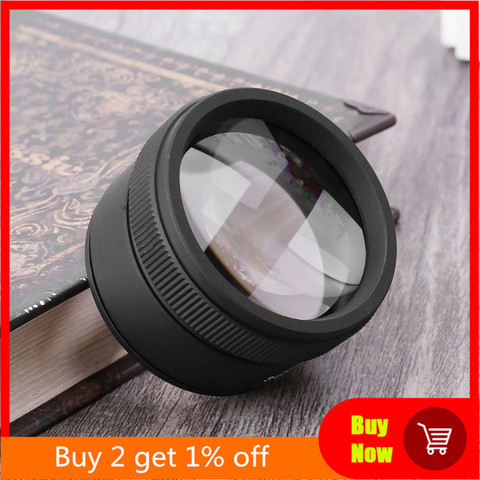 1 pièces 30x40 optique Loupe métal Loupe bijoutier pièces de monnaie timbres Loupe lentille ► Photo 1/6