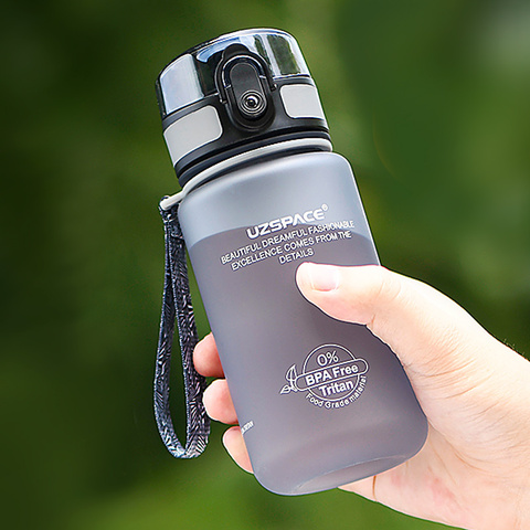 2017 Vente Ciq Adultes De L'eau Bouteille Protéines Shaker Uzspace Nouveau 350 ml bouteille Sans Bpa Vélo Voyage Tasse Donner Vous Santé Chaque Jour ► Photo 1/6