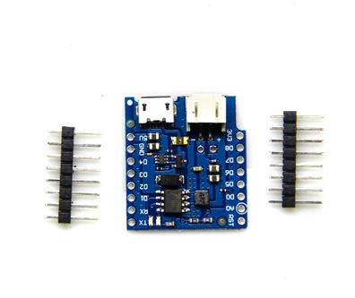 Bouclier de batterie V1.2.0 pour WEMOS D1, mini batterie au lithium unique, charge et boost ► Photo 1/2