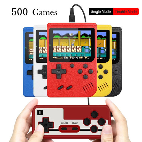 800 en 1 rétro Console de jeu vidéo jeu de poche Portable poche Console de jeu Mini lecteur de poche pour enfants cadeau ► Photo 1/6