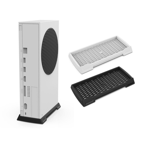 Pour Xbox support Vertical avec évents de refroidissement Console Station ventilateur refroidisseur ABS support de refroidissement pour Xbox série S accessoires de jeu ► Photo 1/6