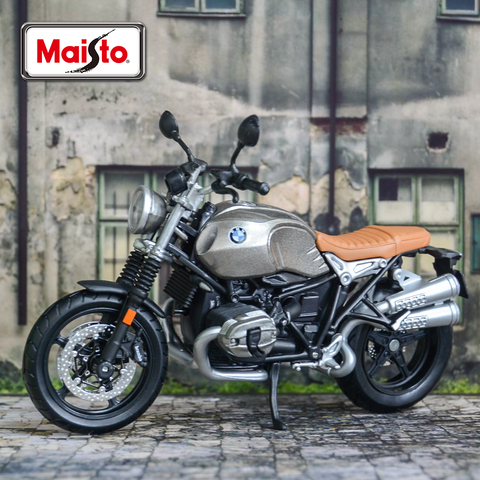 Maisto – modèles de moto 1:12 R nineT scerber, véhicules moulés sous pression, loisirs de collection, jouets ► Photo 1/6