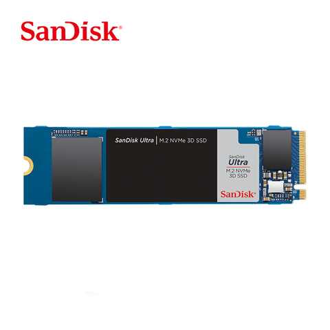 SanDisk – disque dur interne ssd, M.2, pcle nvme 250, PCIE, 3D, avec capacité de 500 go, 2280 go, 1 to, pour ordinateur de bureau, pc portable ► Photo 1/6