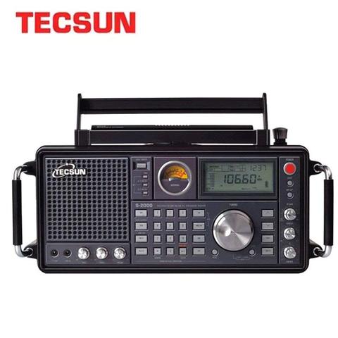 TECSUN Radio S-2000 Radio portative SSB double Conversion PLL FM/MW/SW/LW radioamateur de bande aérienne 87-108 MHz/76-108 MHz Radio Internet ► Photo 1/6