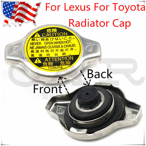 Nouveau Kit de réparation authentique pour Toyota Lexus, sous-ensemble de bonnets de radiateur, 16401-20353 1640120353 16401 20353 16401-31650 1640131650 ► Photo 1/4