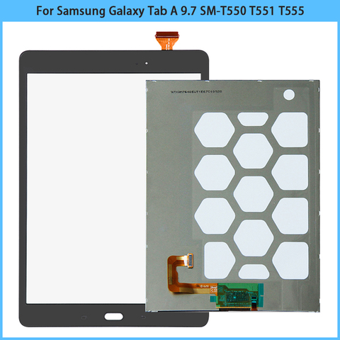 Nouveau T550 LCD écran tactile pour Samsung Galaxy Tab A 9.7 SM-T550 T551 T555 écran tactile verre capteur numériseur ► Photo 1/4