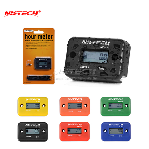 NKTECH NK-HS2 compteur horaire inductif pour moteur à essence moteur de pelouse Marine ATV moto bateau motoneige saleté hors-bord moteur générateur ► Photo 1/6