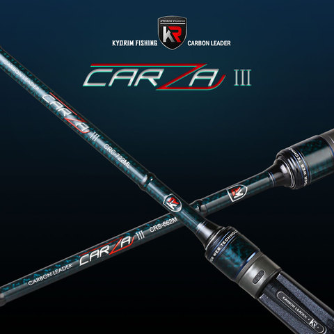 Kyorim CARZA3 canne à leurre 2 Sections TORAYCA carbone FUJI K GUIDE ALCONITE anneau FUJI moulinet siège canne à pêche Action rapide 2.19M ► Photo 1/5