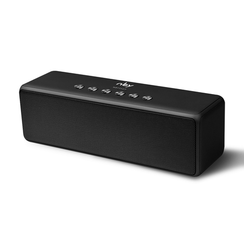 NBY 5520 haut-parleur Bluetooth basse profonde sans fil haut-parleur Portable avec micro 10W système de son 3D stéréo musique Surround pour téléphone ► Photo 1/6