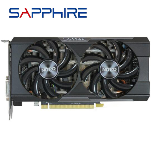 SAPPHIRE – carte graphique AMD R7 R9 370, 4 go GDDR5, 370 bits d'occasion, avec port DisplayPort PCI-E ► Photo 1/6