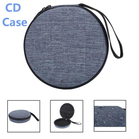 Nouvelle mallette de rangement de voyage Portable pour lecteur CD lecteur de disque Compact personnel, CD, casque, câble USB et câble AUX ► Photo 1/6