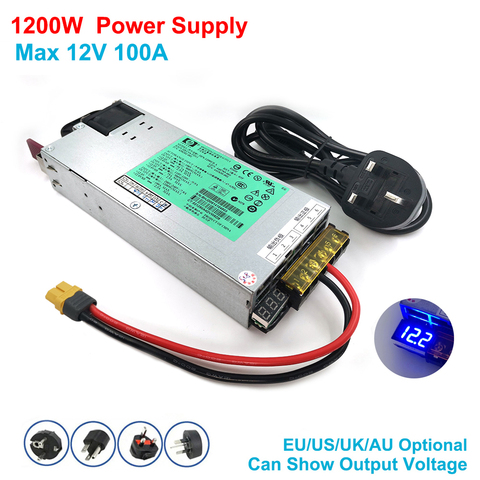 DC 12V 100A 1200W Alimentation De Puissance Convertisseur de