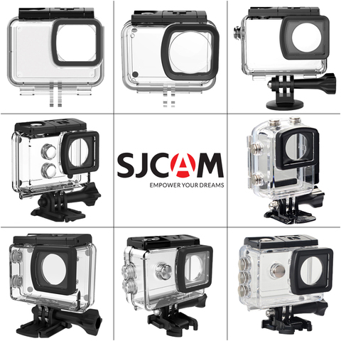 SJCAM boîtier étanche 30M boîtier sous-marin boîtier étanche pour SJ10Pro SJ9 SJ8 SJ6 M20 SJ4000 SJ5000 série caméra d'action ► Photo 1/6