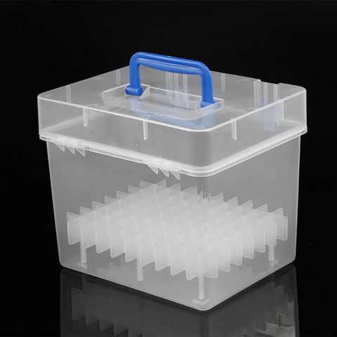 Boîte de rangement transparente pour stylos, conteneur plateau d'art, organisateur de bureau, maison, fournitures scolaires pour étudiants ► Photo 1/1