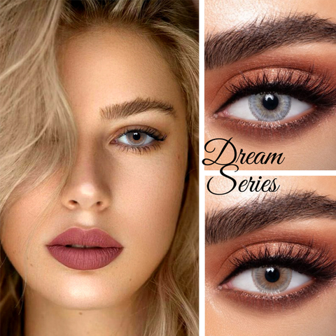 2 pièces série Dream lentilles de Contact colorées DAHAB lentilles de Contact naturelles pour les yeux lentilles de Contact de couleur pour les lentes de Contact UYAAI ► Photo 1/6