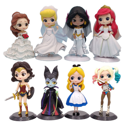 19 Styles Disney Princesse Qposket Hua Mulan Harley Quinn Bell Arale Bergere Poupees Congelees Elsa Anna Figurine Jouets Historique Des Prix Et Avis Vendeur Aliexpress Blockspark Store Alitools Io