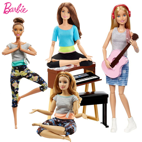 Poupées Barbie originales 22 articulations se déplacent avec des accessoires de vêtements Princes poupée d'anniversaire présente bébé fille jouets pour enfants Bonecas cadeau ► Photo 1/6