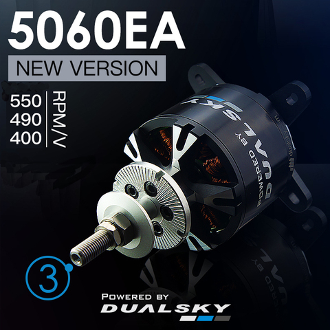 DUALSKY – moteur sans balais XM5060EA 4130, modèle à aile fixe de 3 générations ► Photo 1/1