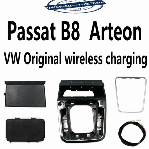 Arteon – chargeur sans fil pour voiture, module de charge sans fil pour LHD V W Passat B8 8.5 + boîtier de débris 5NA 980 611 ► Photo 1/6