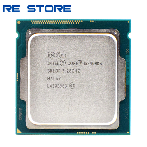 Processeur Intel Core i5 4690S 3.2GHz, Quad Core 6M, 65W, LGA 1150, processeur d'unité centrale ► Photo 1/2