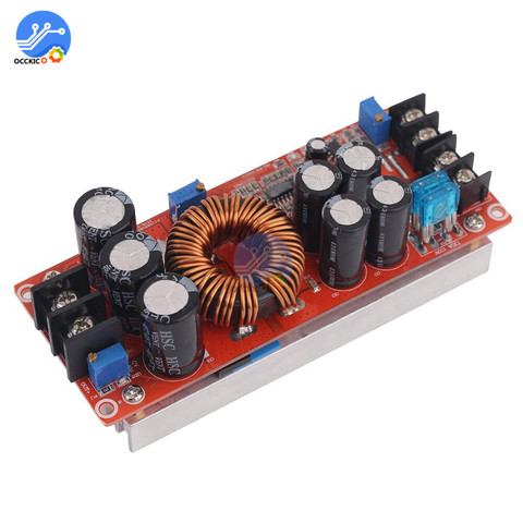 1200W 20A DC convertisseur Boost chargeur Module puissance montée 8-60V à 12-83V 24V 48V 12V régulateur de tension charge ► Photo 1/6