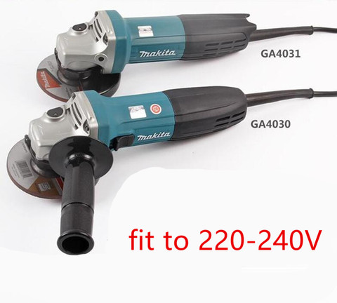 Makita 4 po. 100mm 720W interrupteur à glissière meuleuse d'angle GA4030 GA4031 w/boîte à outils remplacer à GA4030K-R Recon ► Photo 1/4