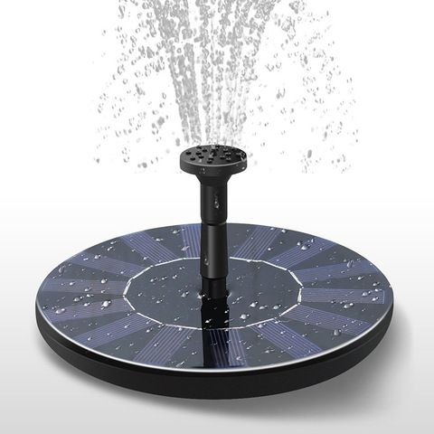 Fontaine solaire de 7V | kit d'arrosage, fontaine solaire, pompe solaire électrique étang de piscine, cascade Submersible, panneau solaire flottant, fontaine d'eau pour jardin ► Photo 1/6