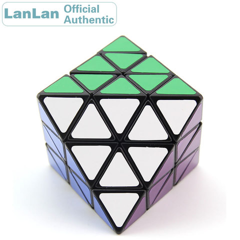 LanLan 8 axes octaèdre échevillé Cube magique diamant professionnel vitesse Puzzle Antistress jouets éducatifs pour enfants ► Photo 1/6