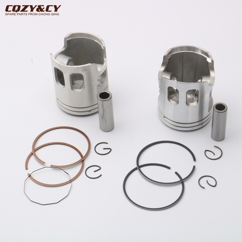 Kit de pistons pour Scooter Yamaha, pour moteur 2 temps, pour Scooter Yamaha BWS 100 AXIS100, AEROX100, AC NEOs, YQ100, YW100E, YN 100cc, 4 vp-e1631-10 ► Photo 1/6