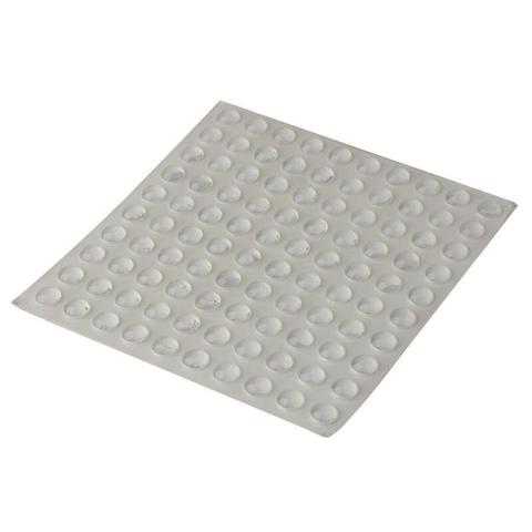 100 pièces auto-adhésif rond Silicone caoutchouc pare-chocs doux Transparent noir anti-dérapant amortisseur pieds tampons amortisseur ► Photo 1/6