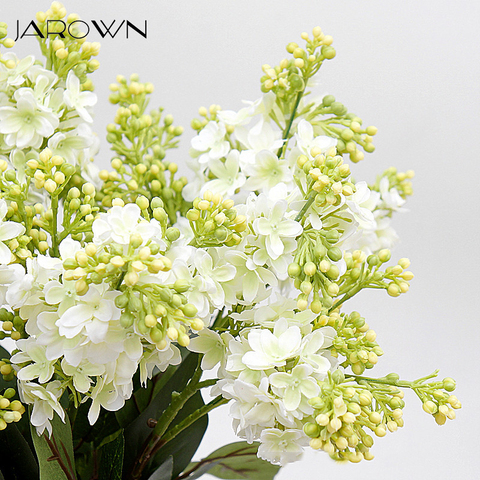 JAROWN – fleurs artificielles lilas en soie, accessoires de décoration pour la maison, Bouquet de mariée, matériel DIY ► Photo 1/6