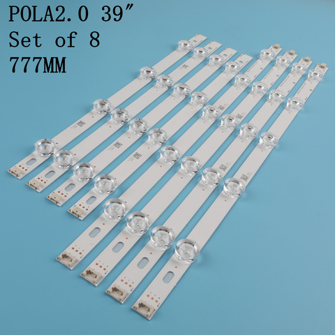 Bande 9 rétro-éclairage pour LG TV 39 pouces, 39LN5100, INNOTEK POLA2.0, 39 39LN5300, 39LA620S, POLA LED, 39LN5400, 2.0 ► Photo 1/6