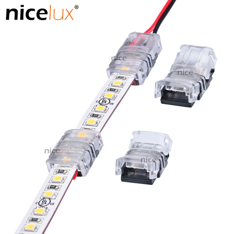 Connecteur à bande 2,3,4,5,6 broches 5,8,10,12mm pour RGB, CCT,WS1812B, RGBW et RGBWW | Lumière étanche et Non étanche, RoHS ► Photo 1/5