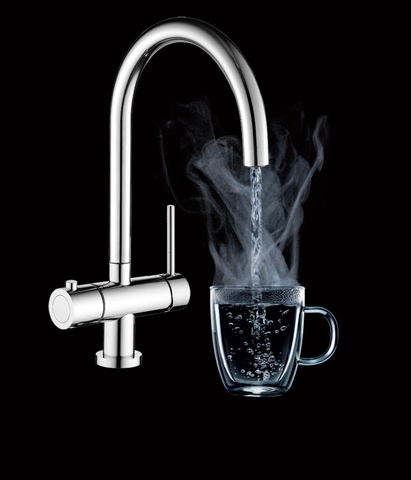 Mitigeur de robinet d'eau bouillante, 2.4 litres, chaudière et filtre Anti-calcaire ► Photo 1/6
