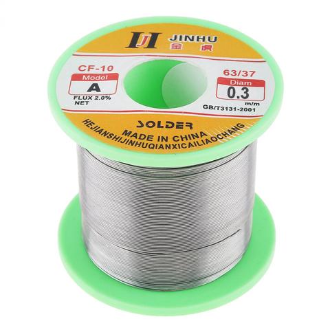 0.3/0.4/0.5/0.6/0.8/1.0/1.2/1.5/2.0mm 250g 60/40 FLUX 2.0% Tin Tin Lead Fil Melt Rosin base À Souder le Fil de soudure Rouleau ► Photo 1/6