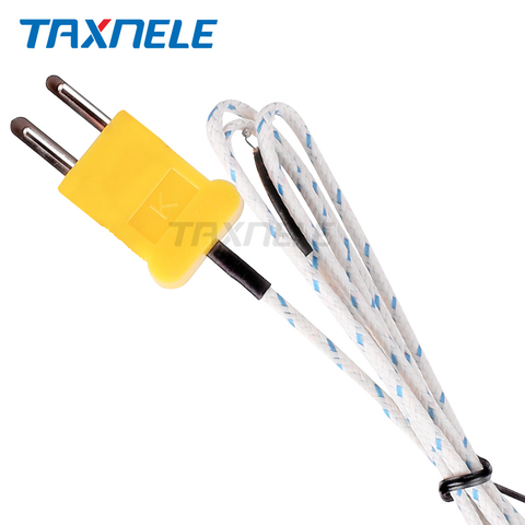 1/1.5/2/3m Longueur Fil k-type Thermomètre de Test De Ligne 500C TP-01 Thermocouple Sonde Testeur utiliser pour TM-902C TES-1310 MD-6801 ► Photo 1/6