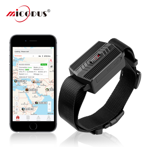 MiCODUS – traceur GPS pour chien, 3000mAh, étanche, pour chien, vache, mouton, animaux de compagnie, géo-clôture, moniteur vocal, application gratuite ► Photo 1/6